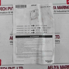 Schneider Electric Vw3A3202 Extended Input Output Module Set 165Lo3 G1522 50C