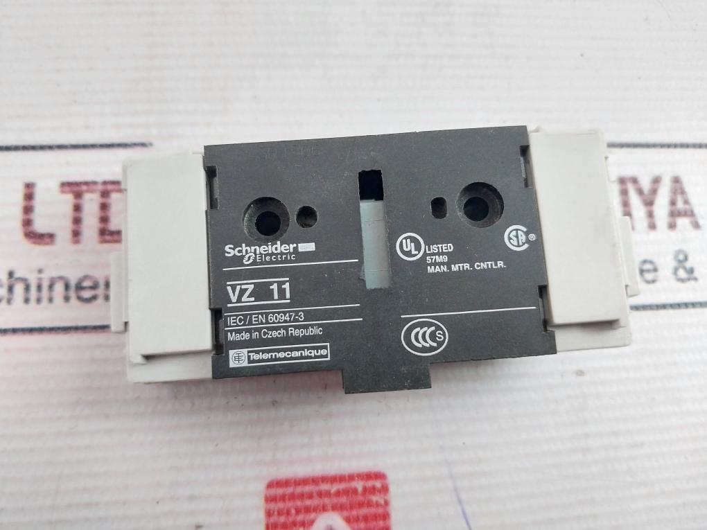 Schneider Electric Vz 11 Neutral Block Leading Contact Module