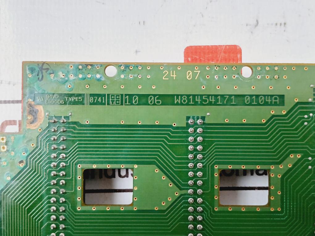Schneider Electric W81454171 Printed Circuit Board Card V0-94 Type 5