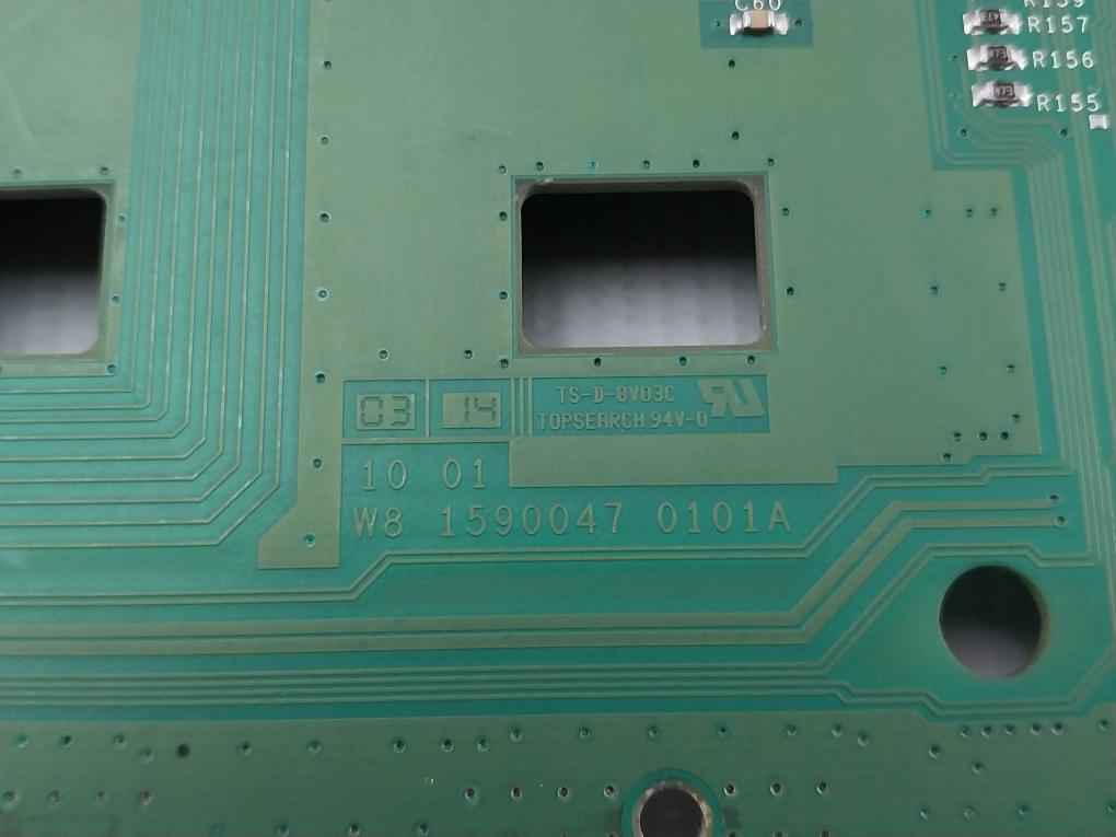 Schneider Electric W8 1590047 0101a Printed Circuit Board Module Ts-d-8v03c 94v