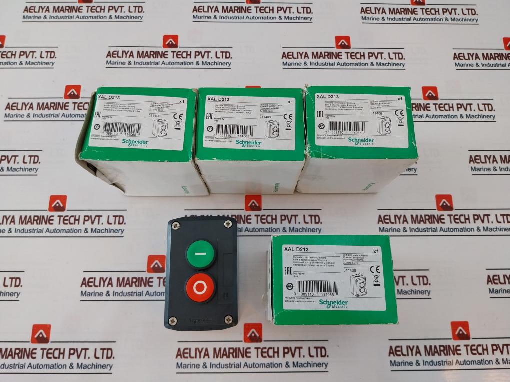 Schneider Electric Xal D213 2 Button Complete Control Station Ip66
