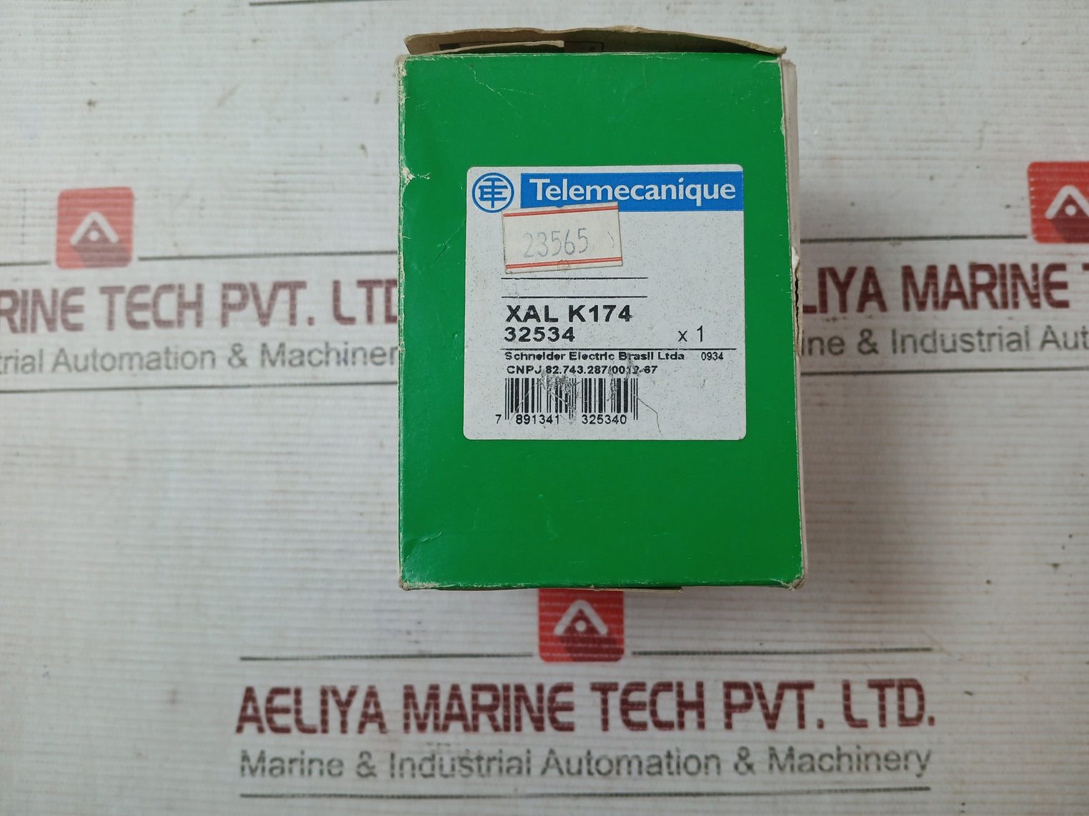 Schneider Electric Xal K174 Emergency Stop Push Button Ip65 Trunt 10A 330-8559