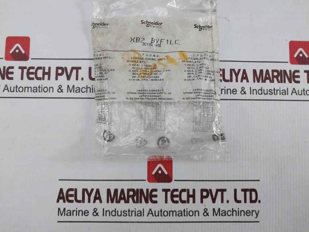 Schneider Electric Xb2-bvf1Lc Led Monolithic Pilot Light 110V~