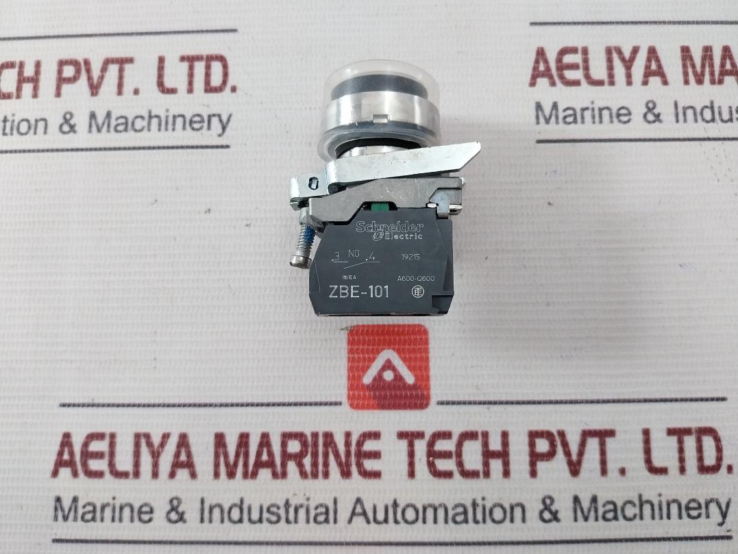 Schneider Electric Xb4 Bp21 Complete Push Button Black 1 N/O