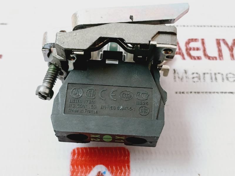 Schneider Electric Xb4bvg3ex Harmony Pilot Light 110-120v Ip65