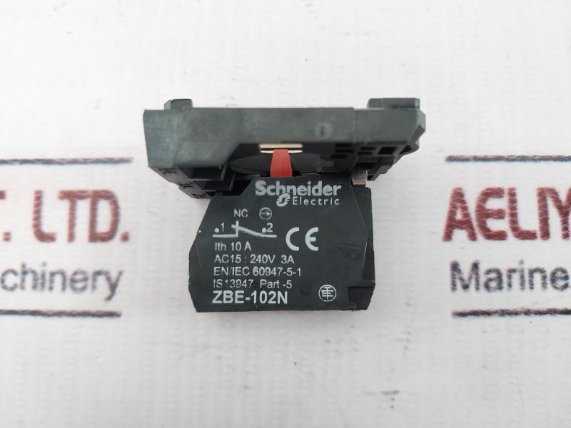 Schneider Electric Xb5As542N Emergency Switching Off Push Button 240V 3A