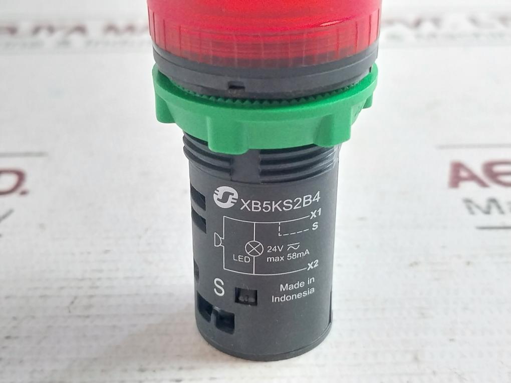 Schneider Electric Xb5Ks2B4 Red Buzzer 24V 58Ma En/Iec 60947-5-1