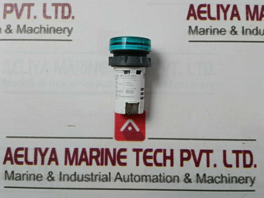 Schneider Electric Xb7-ev0.Mp3 Monolithic Pilot Light Max 20Ma