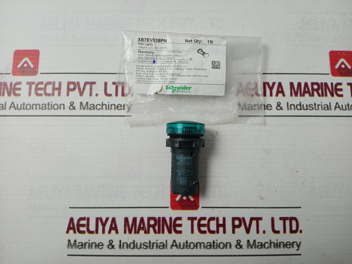 Schneider Electric Xb7Ev03Bpn Harmony Pilot Light 24V Ac/Dc