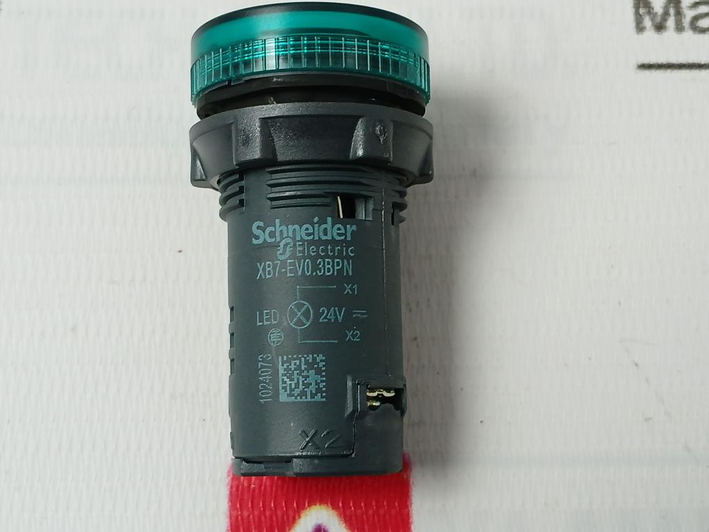 Schneider Electric Xb7Ev03Bpn Harmony Pilot Light 24V Ac/Dc