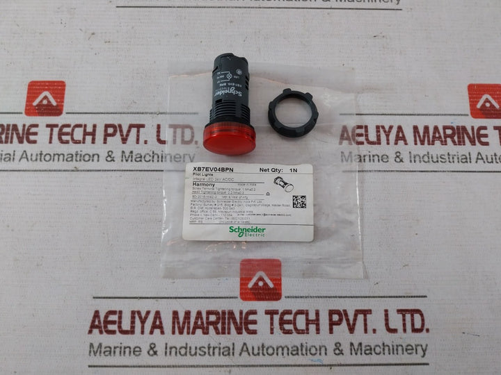 Schneider Electric Xb7Ev04Bpn Monolithic Pilot Light 4Bpn 8D18422 24V Ac/Dc