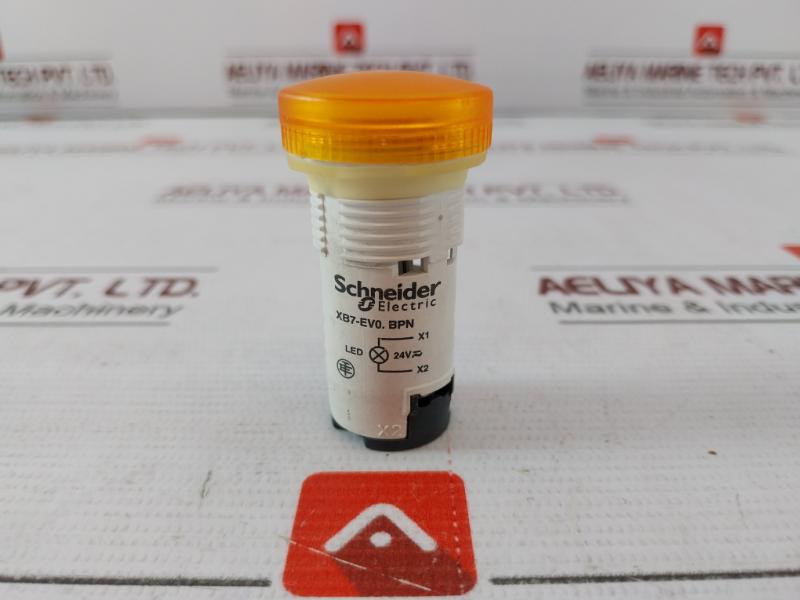 Schneider Electric Xb7Ev08Bpn Monolithic Pilot Light 24V Ac/Dc 8D11522 B51 X1N