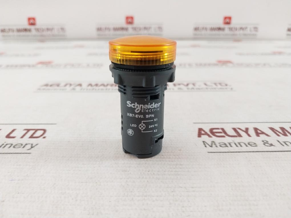 Schneider Electric Xb7Ev08Bpn Monolithic Pilot Light Harmony Plastic 8D18306
