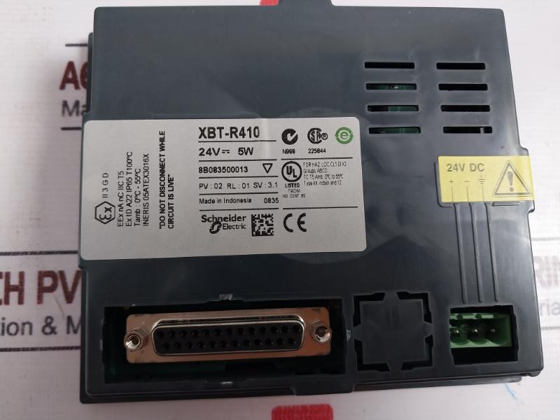 Schneider Electric Xbt-r410 Magelis Telemecanique Hmi 24vdc 5w Ip65