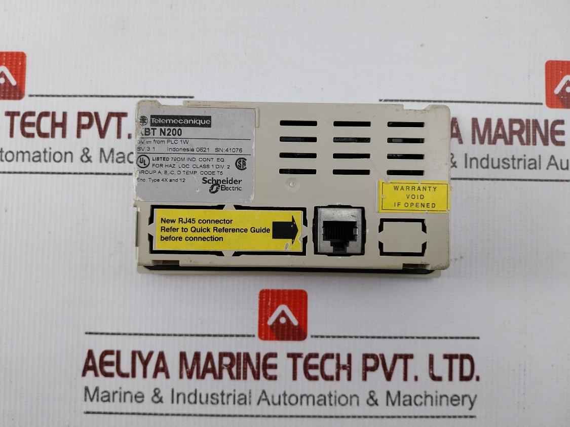 Schneider Electric Xbt N200 Small Panel With Keypad