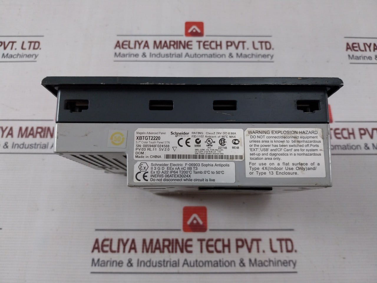 Schneider Electric Xbtgt2220 Magelis Advanced Panel 24V Dc 0.98A Dc 24V 26W