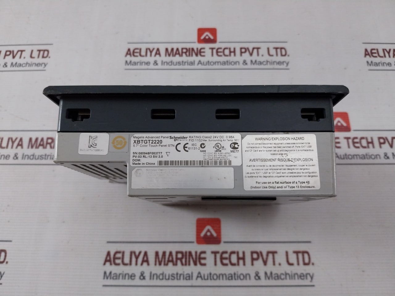 Schneider Electric Xbtgt2220 Magelis Advanced Panel 24V Dc 0.98A Iec 61131-2