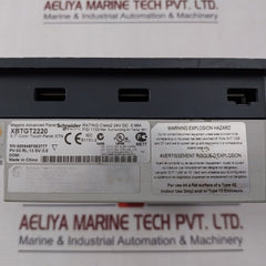 Schneider Electric Xbtgt2220 Magelis Advanced Panel 24V Dc 0.98A Iec 61131-2