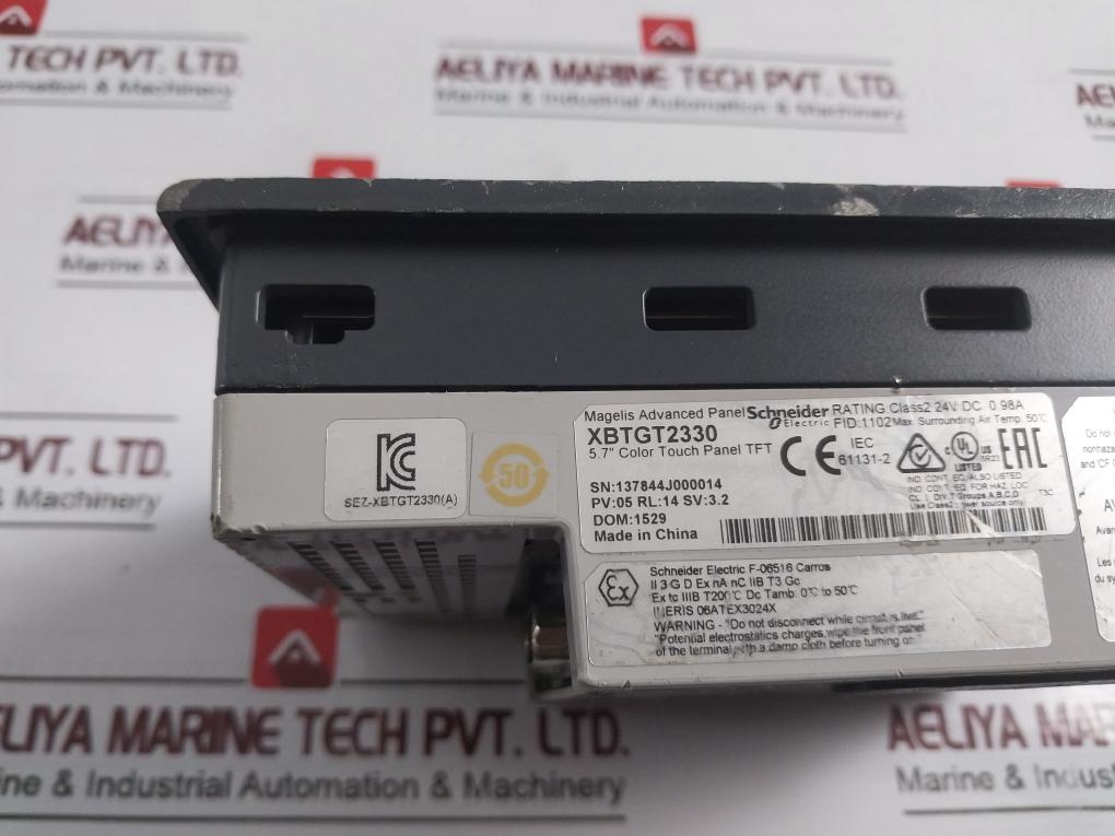 Schneider Electric Xbtgt2330 Magelis Color Touch Screen Panel 5.7