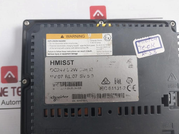Schneider Electric Xbtgt2330 Magelis Color Touch Screen Panel 5.7