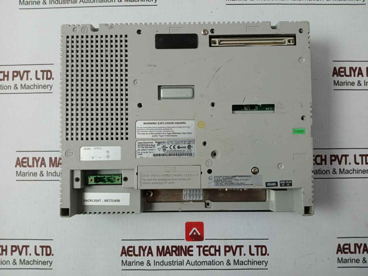 Schneider Electric Xbtort5330 Advanced Touchscreen Panel 10.4" T4A (Not Working)