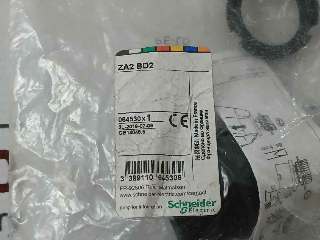 Schneider Electric Za2 Bd2 Selector Switch