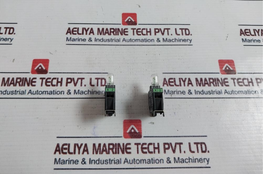 Schneider Electric Zalvb3 Light Block Harmony Green Integral Led Rear Mount 24V