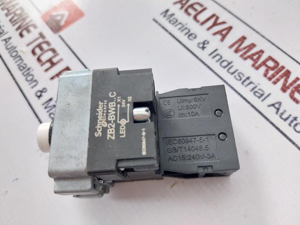Schneider Electric Zb2Bwb31C Control And Signaling Unit 24V