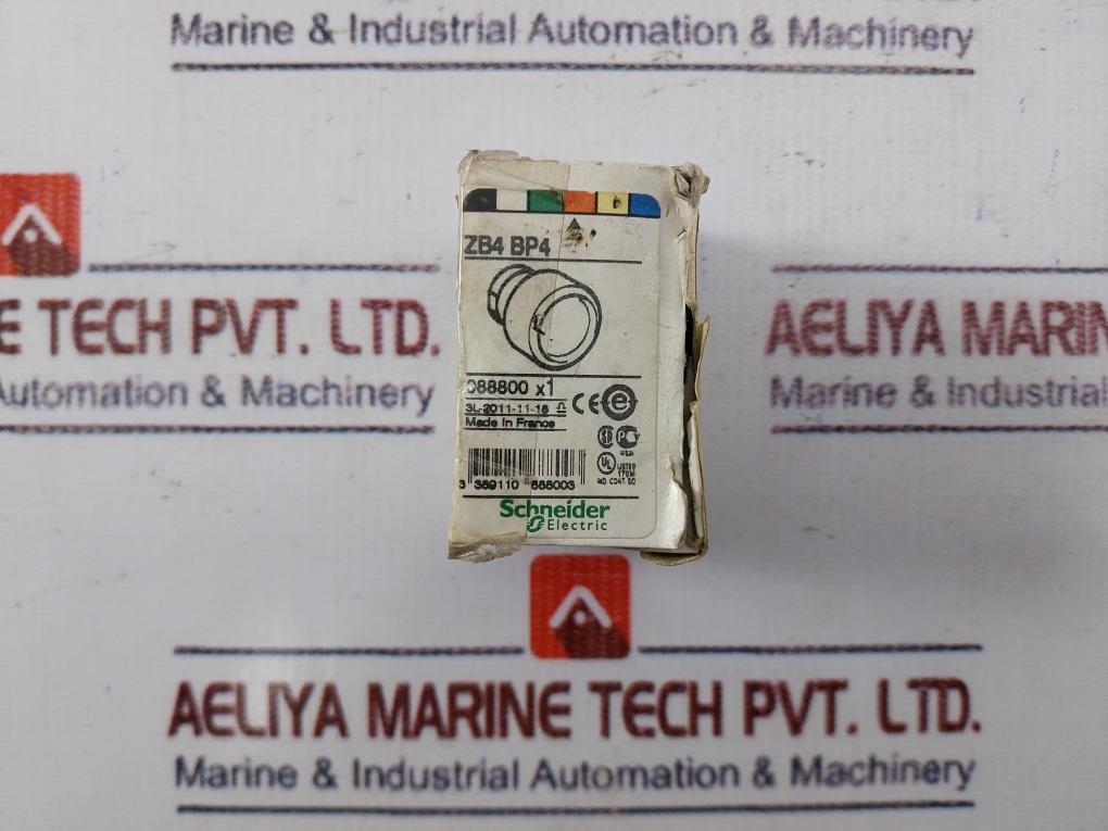 Schneider Electric Zb4bp4 Head For Non Illuminated Pushbutton 3l2011-11-18 (Red)