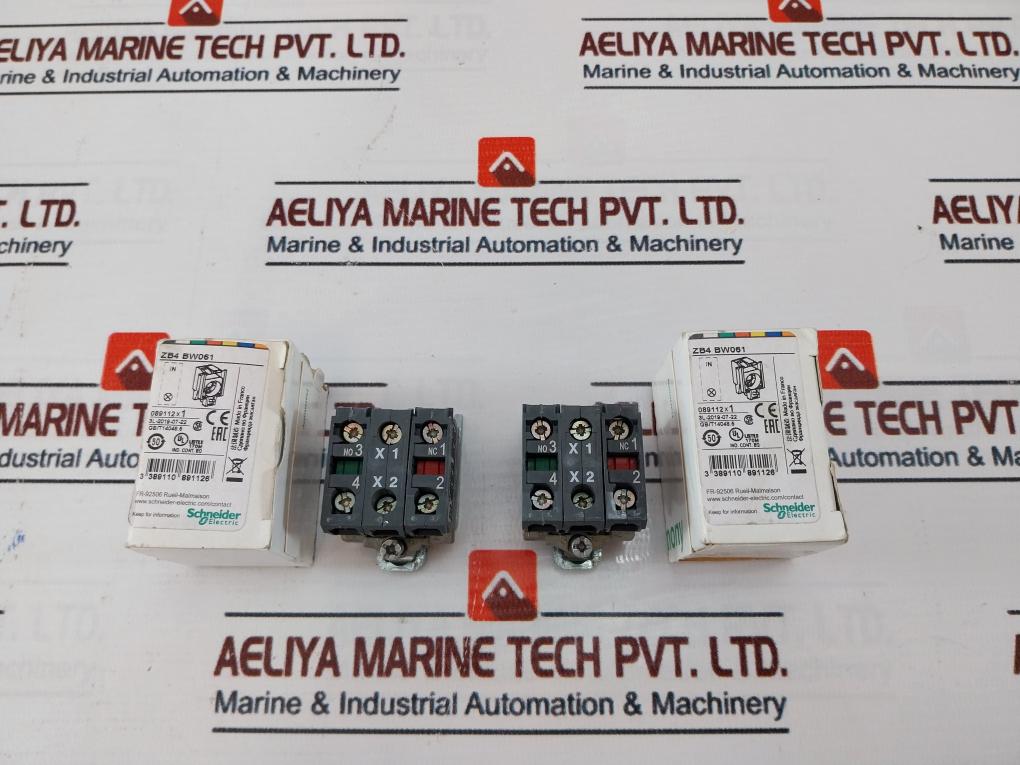 Lot of 11x Schneider Electric ZBE-101 Contact Block ZB4 BW061