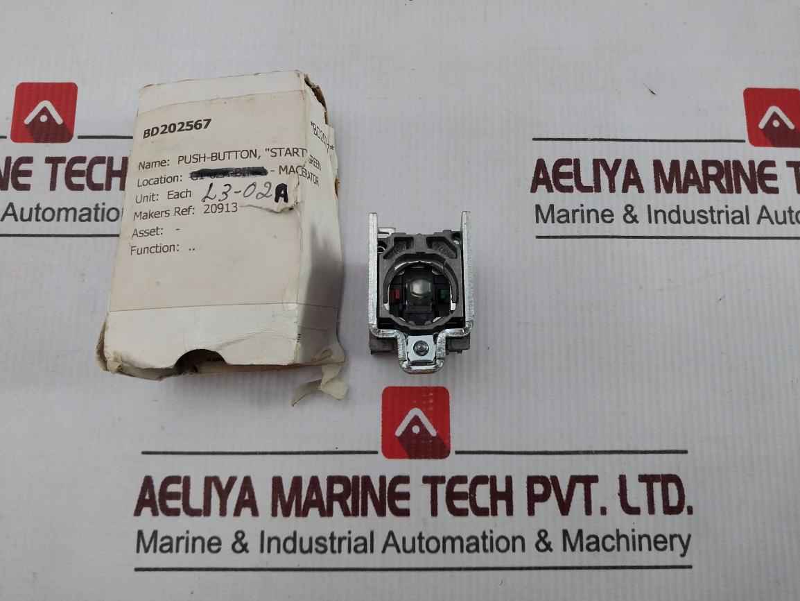 Schneider Electric Zbe-101 Start Green Push-button 240V 3A