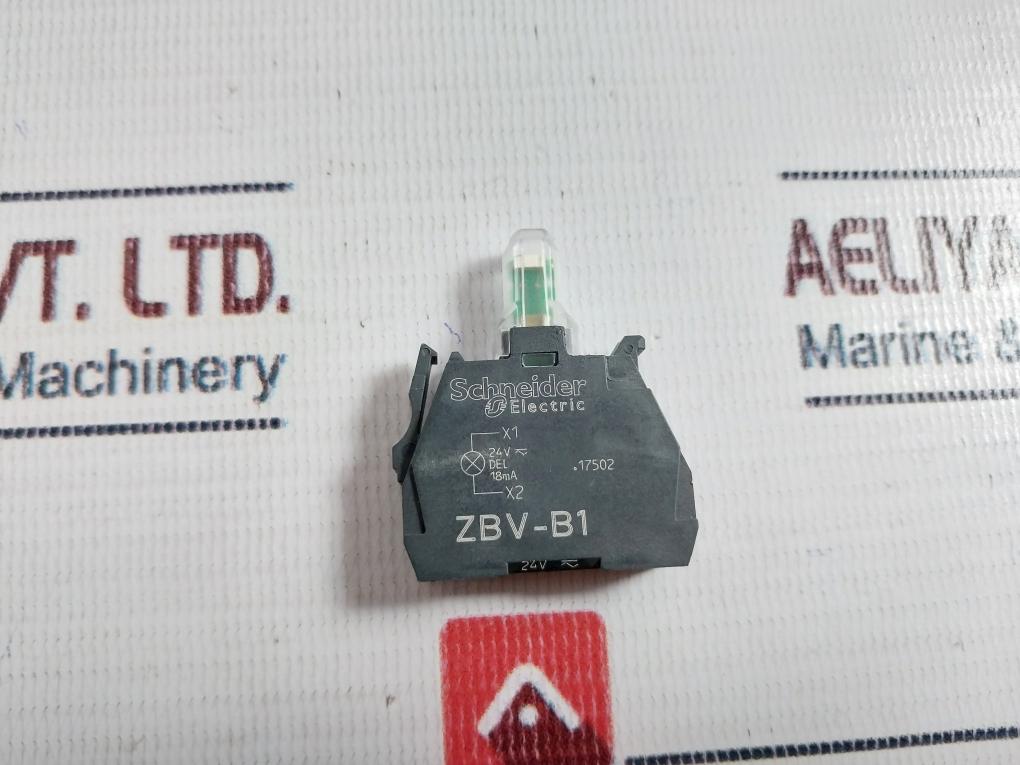 Schneider Electric Zbv-b1 White Universal Led Screw Clamp Terminals 24V Ac/Dc