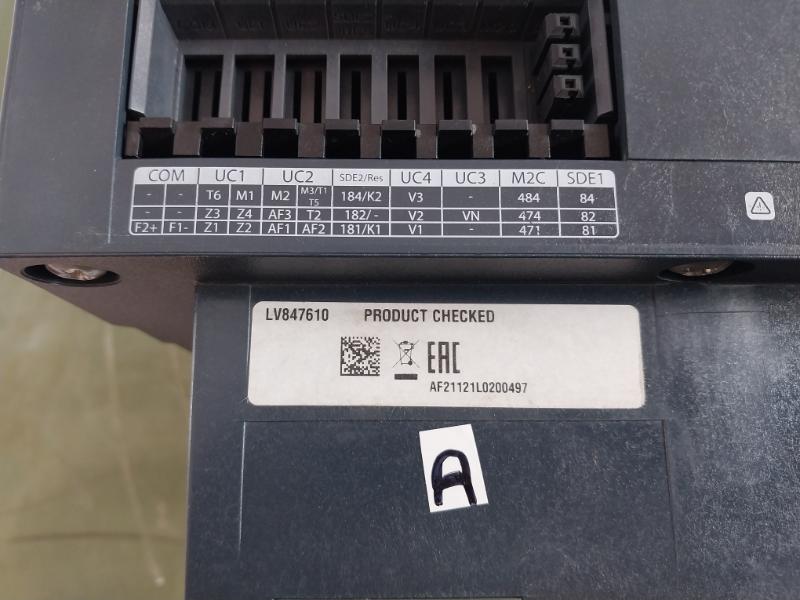 Schneider Electric/merlin Gerin Lv847610 Masterpact Circuit Breaker Nha27021