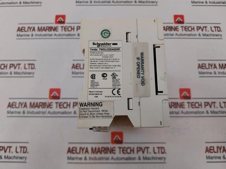 Schneider Electrictwdlcde40Drf Plc Module 24Vdc