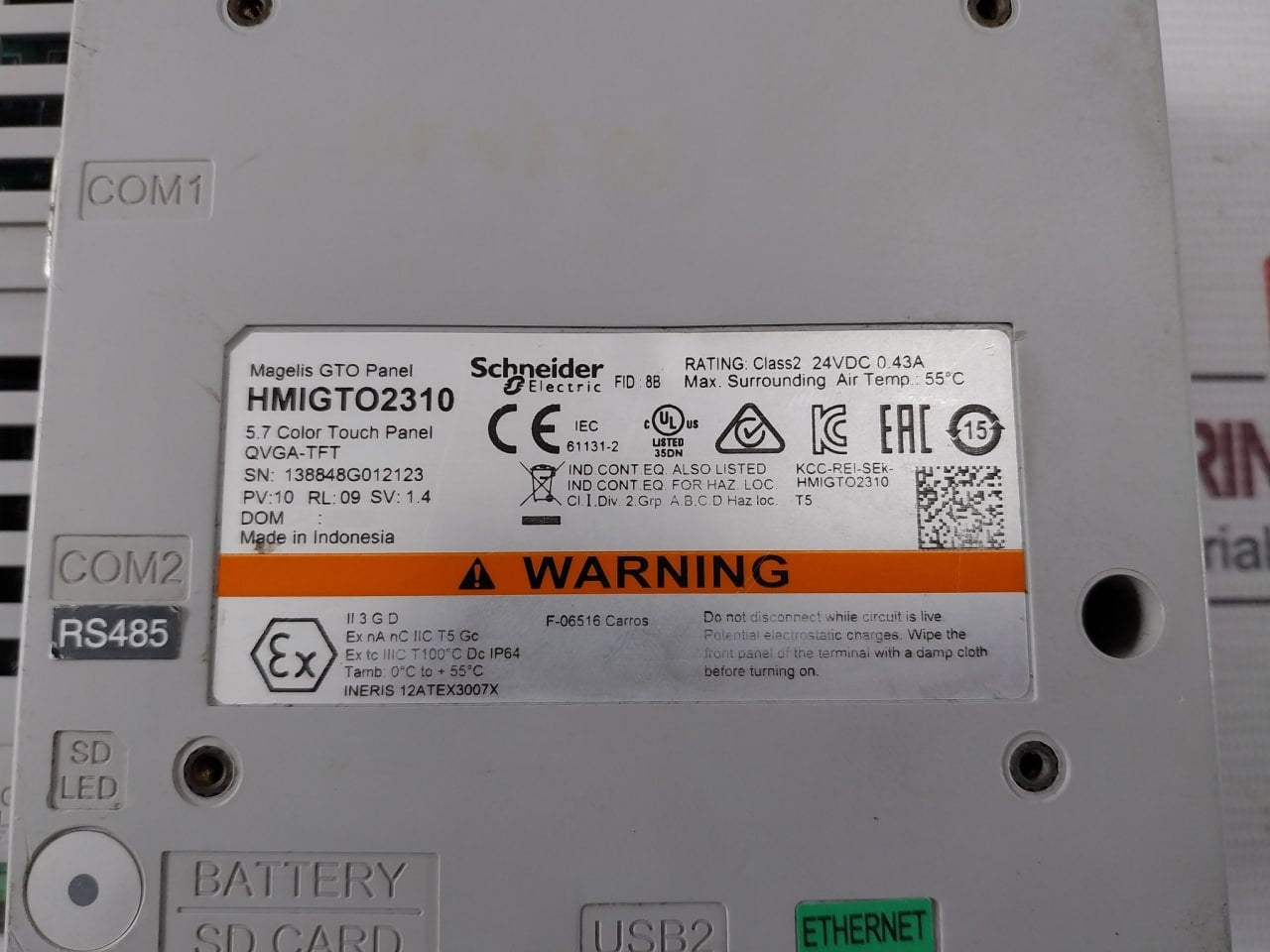 Schneider Hmigto2310 Magelis Gto 5.7