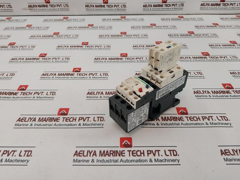 Schneider Lc1D25 Contactor ,Lrd 22 Relay With Ladn11 Contact Block