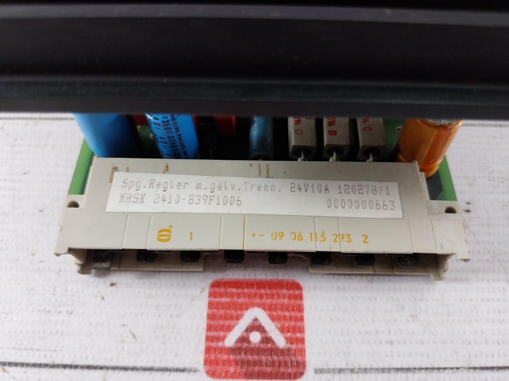 Schneider Nrsk 2410-b39F1006 Power Supply Module 0000000663 24V 10A 120278/1
