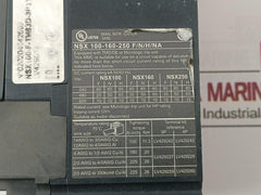 Schneider Nsx 100F Compact Circuit Breaker+Plug In Base Nsx100-160-250 F/N/H/Na