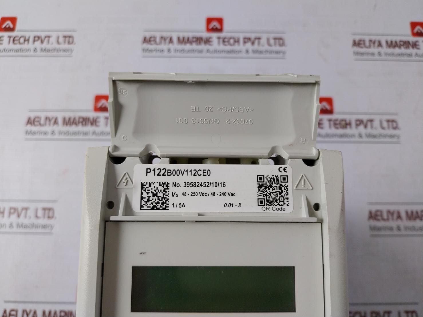 Schneider P122B00V112Ce0 Micom Ground Fault Protection Relay (Not Working)