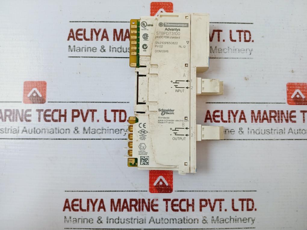 Schneider Stbnip2212,Stbpdt3100,Stbaci1400 Module Rack 24 Vdc 0.43A
