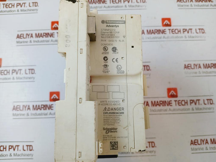 Schneider Stbnip2212,Stbpdt3100,Stbaci1400 Module Rack 24 Vdc 0.43A