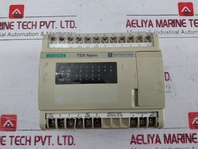 Schneider/Telemecanique Tsx 07 30 1028 Modicon Nano Plc Module Ac Relay 24Vdc
