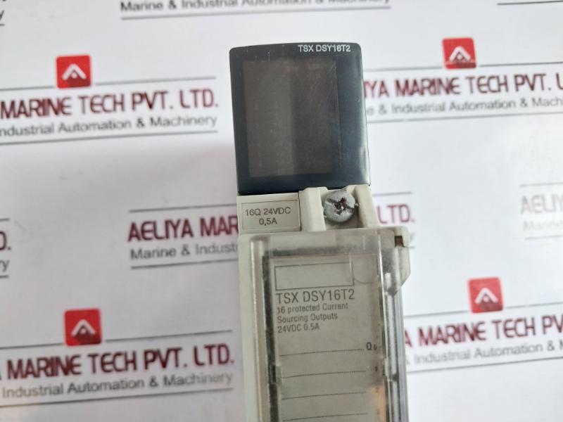 Schneider Tsxdsy16t2 Discrete Output Module W/ Terminal Block Tsxbly01