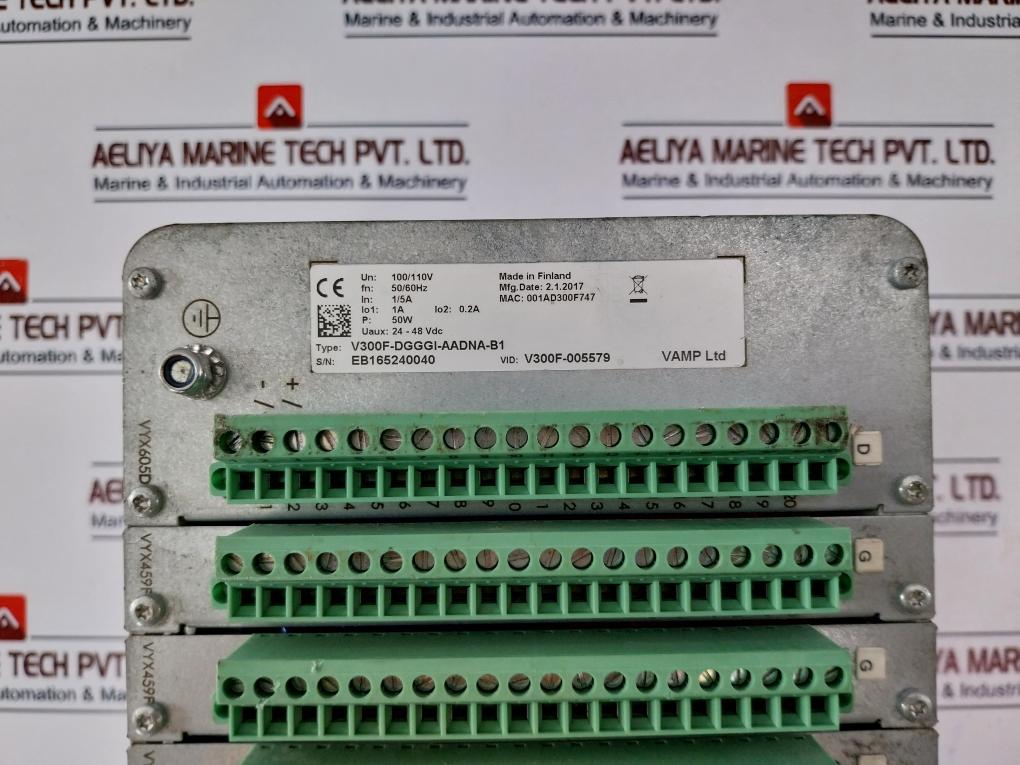 Schneider Vamp 300 Series Efficient Protection And Control Device