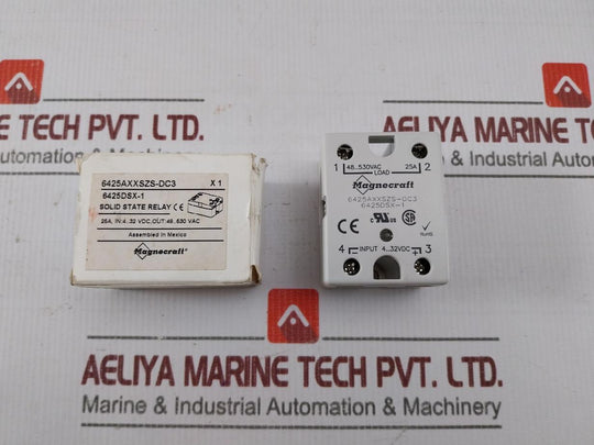 Schneider 6425Axxszs-dc3 Solid State Relay Input-4-32Vdc/Output-48-530 Vac