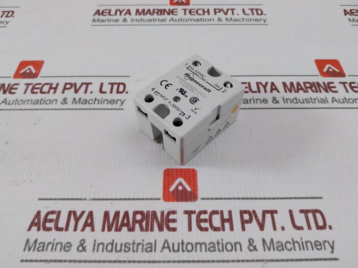 Schneider 6425Axxszs-dc3 Solid State Relay Input-4-32Vdc/Output-48-530 Vac
