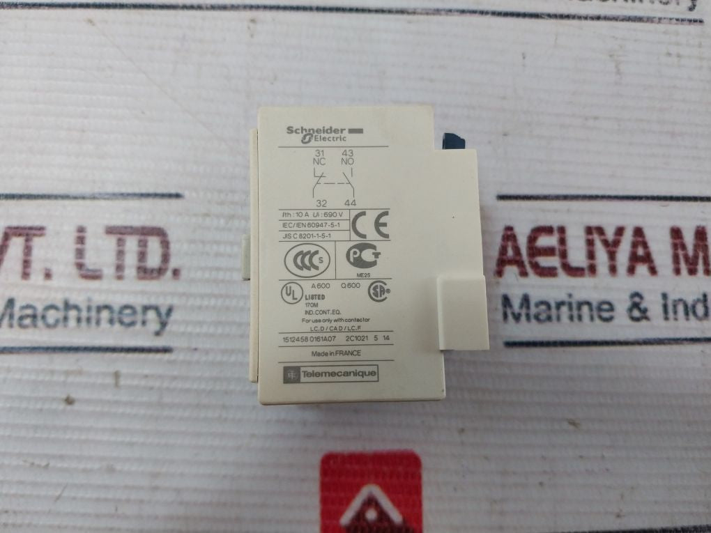 Schneider Electric/Telemecanique Ladn11G Auxiliary Contact Block 10A