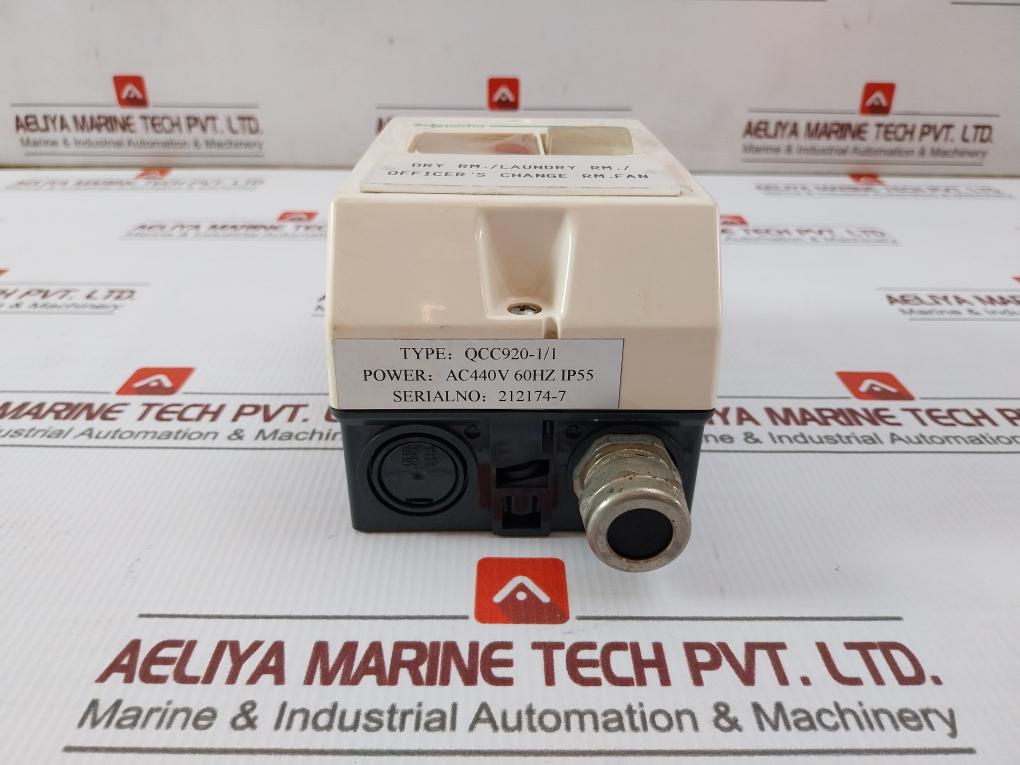 Schneider Electric/Telemecanique Qcc920-1/1 Motor Circuit Breaker 690V 50/60 Hz