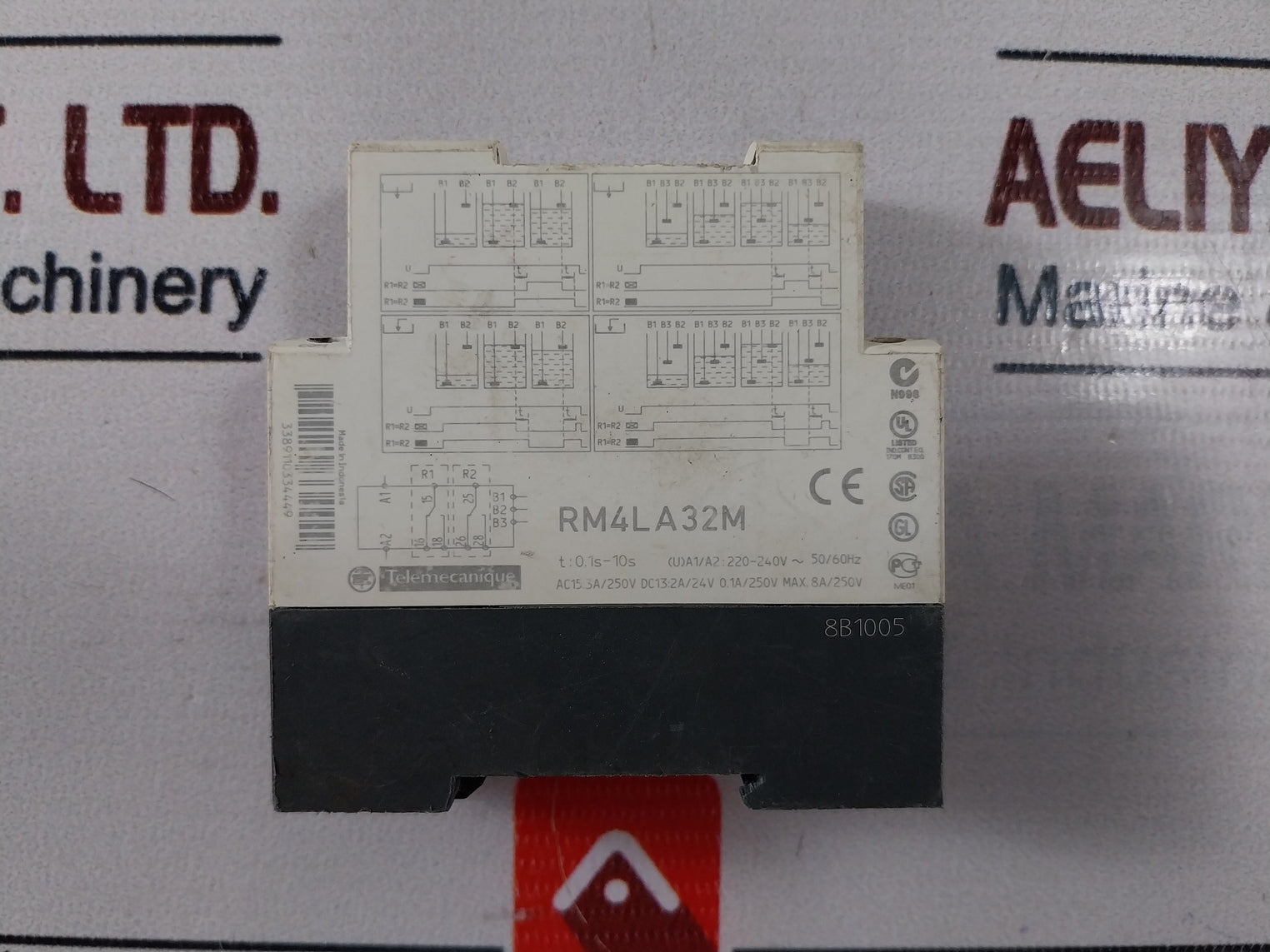 Schneider Electric/Telemecanique Rm4La32M Level Control Relay 0.1S-10S