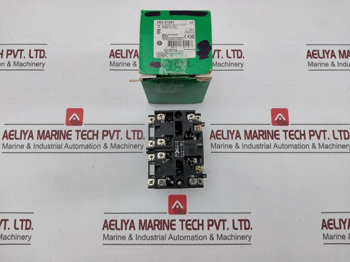 Schneider Electric/Telemecanique Xes-d1281 Contact Block 500V 10A
